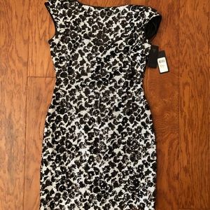 GUESS black and white mini dress